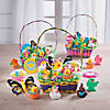 2" Spring Flowers Bright Multicolor Rubber Ducks in Pots - 12 Pc. Image 2