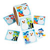 2" x 2" Mini Dress-a-Snowman Paper Sticker Roll - 50 Pc. Image 1