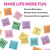 2" x 2" Mini Positive Sayings Paper Sticky Note Pads - 12 Pc. Image 1