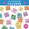 2" x 2" Mini Positive Sayings Paper Sticky Note Pads - 12 Pc. Image 2