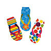 2" x 4 1/2" Tropical Flip Flop-Shaped Multicolor Paper Notepads - 24 Pc. Image 1