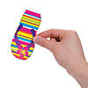 2" x 4 1/2" Tropical Flip Flop-Shaped Multicolor Paper Notepads - 24 Pc. Image 1