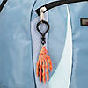 2&quot; x 4&quot; 3D Articulated Skeleton Hand Plastic Keychains - 6 Pc. Image 1