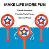 2" x 4" Mini Patriotic Plastic Spin Drums - 12 Pc. Image 2
