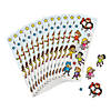 2" x 6" Bulk 24 Pc. Assorted Superhero Paper Sticker Sheets Image 1