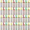 2&quot; x 6&quot; Bulk 48 Pc. Bright Color 2026 Everyday Calendar Bookmarks Image 1