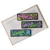 2&quot; x 6&quot; Bulk 48 Pc. Glow-in-the-Dark Neon Magic Bookmarks Image 1