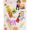 2" x 6" Bulk 48 Pc. Halloween Character Laminated Paper Bookmarks Image 1