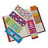 2" x 6" Bulk 48 Pc. Happy Birthday Laminated Cardstock Bookmarks Image 1