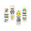 2&quot; x 6&quot; Bulk 48 Pc. Inspirational Clear Reader Plastic Bookmarks Image 1