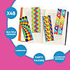 2" x 6" Bulk 48 Pc. Optical Illusion Multicolor Cardstock Bookmarks Image 2