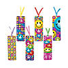 2&quot; x 6&quot; Bulk 48 Pc. Smile Face Cardstock Bookmarks Image 1