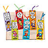 2" x 6" Bulk 48 Pc. Superhero Encouragement Cardstock Bookmarks Image 1