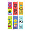 2" x 6" Red Ribbon Week Multicolor Satin Award Ribbons - 12 Pc. Image 1