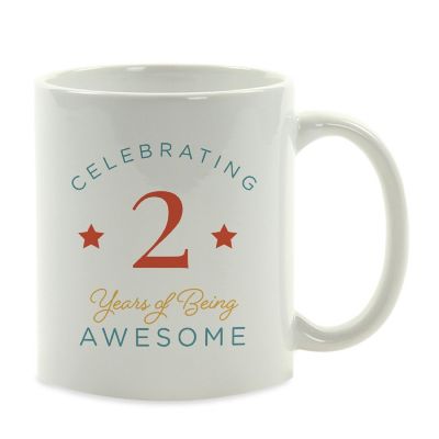 2 Years Awesome Ceramic Mug Image 2