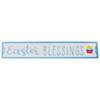 20.25" Metal "Easter Blessings" Sign with Eggs Wall Decor Image 1