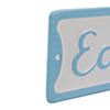 20.25" Metal "Easter Blessings" Sign with Eggs Wall Decor Image 3