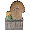 20.25" Turkey and Pumpkins 'Happy Thanksgiving' Decoration Image 2