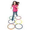 20" 6-Color Plastic Ring Obstacle Course Set - 6 Pc. Image 1