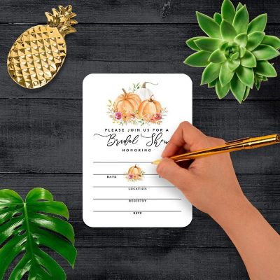 20 Autumn Fall Join Us Bridal Shower Image 1