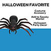 20" Black Plastic Spider Hallween Tabletop Decoration Image 1