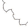 20-Count Clear Mini Christmas Light Set  4ft Brown Wire Image 4