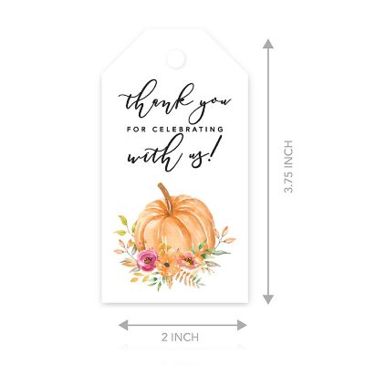 20 Fall Classic Tags Thank You for Image 1