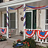 20 Ft. x 18" Classic USA Patriotic Poly-cotton Fabric Bunting Image 2
