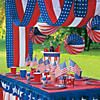 20 Ft. x 18" Classic USA Patriotic Poly-cotton Fabric Bunting Image 3