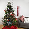 20" LED Lighted Firework Silver Branch Christmas Decoration - Red Lights Image 2