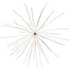 20" LED Lighted Firework Silver Branch Christmas Decoration - Warm White Lights Image 2