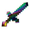 20" Minecraft&#8482; Anniversary Netherite Slick Sword Toy Weapon Image 1