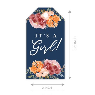 20 N.Blue Fall Classic Tags It's a Girl! Image 1