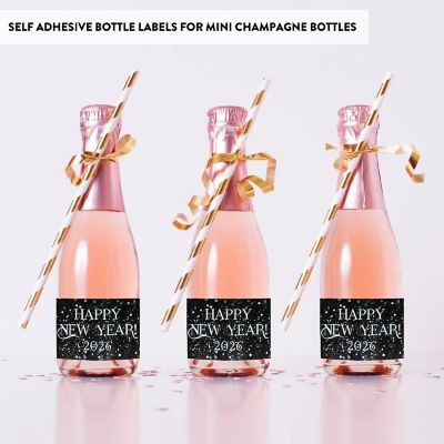 20 New Years Eve Label Silver Disco Ball Image 2