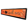 20" Orange and Black "I Put a Spell on You" Halloween Wall Sign Image 3