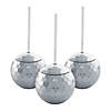 20 oz. Disco Ball-Shaped Reusable BPA-Free Plastic Cups with Lids & Straws - 6 Ct. Image 1