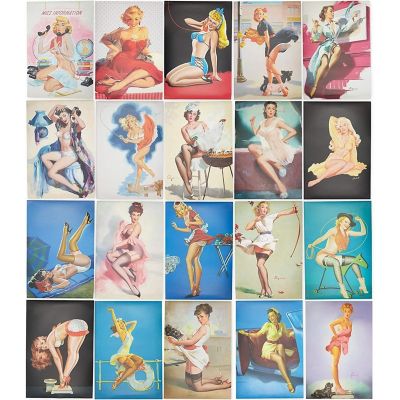 20 Pack Art Posters - Pinup Design 13X19" Image 1