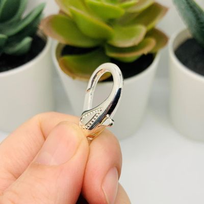 20 Pcs 16x31mm Silver Lobster Clasps Image 2
