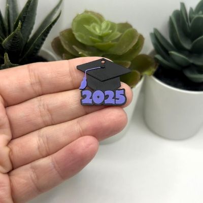 20 Pcs 2025 Graduation Cap Charms Image 1