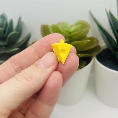 20 Pcs 3D Cheese Wedge Charms Image 2