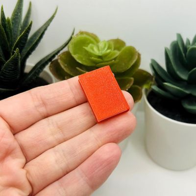 20 Pcs 3D Red Book Charms Image 3