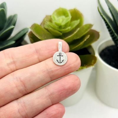 20 Pcs Anchor Jewelry Bails Image 1