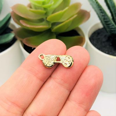 20 Pcs Aviator Glasses Charms Image 3