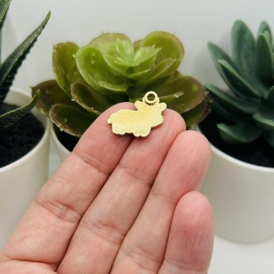 20 Pcs Black Enamel Cow Charms Image 2