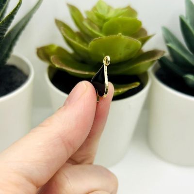 20 Pcs Black Playing Card Spade Charms Image 3