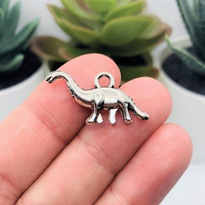 20 Pcs Brontosaurus Dinosaur Charms Image 1