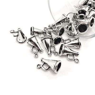 20 Pcs Cheerleading Megaphone 3D Charms Image 1