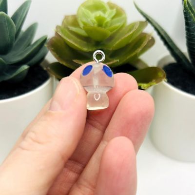 20 Pcs Colorful 3D Mushroom Charms Image 1
