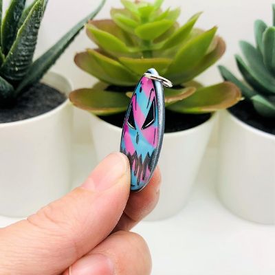 20 Pcs Creepy Easter Evil Egg Charms Image 3