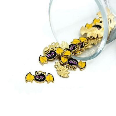 20 Pcs Cute Halloween Bat Charms Image 1
